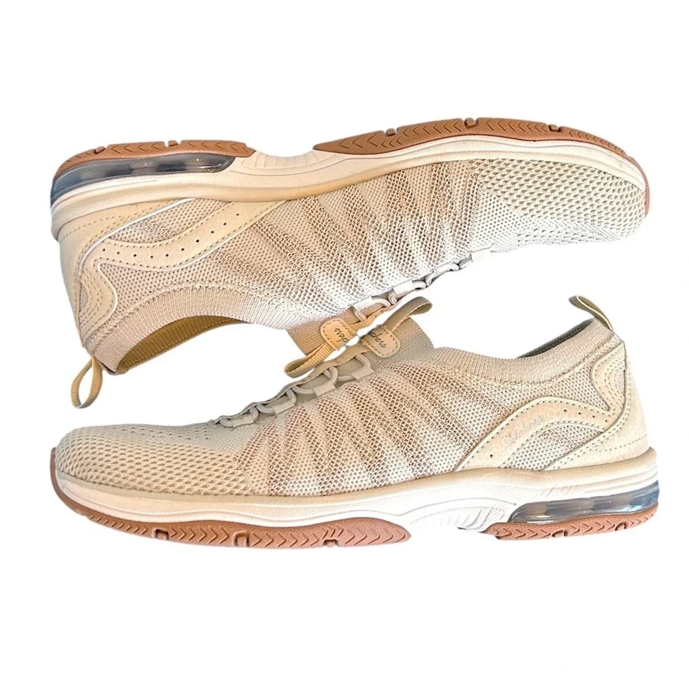 Skechers Active Air‎ Cooled Walking Sneakers 9.5 White Pink Slip On Memory Foam